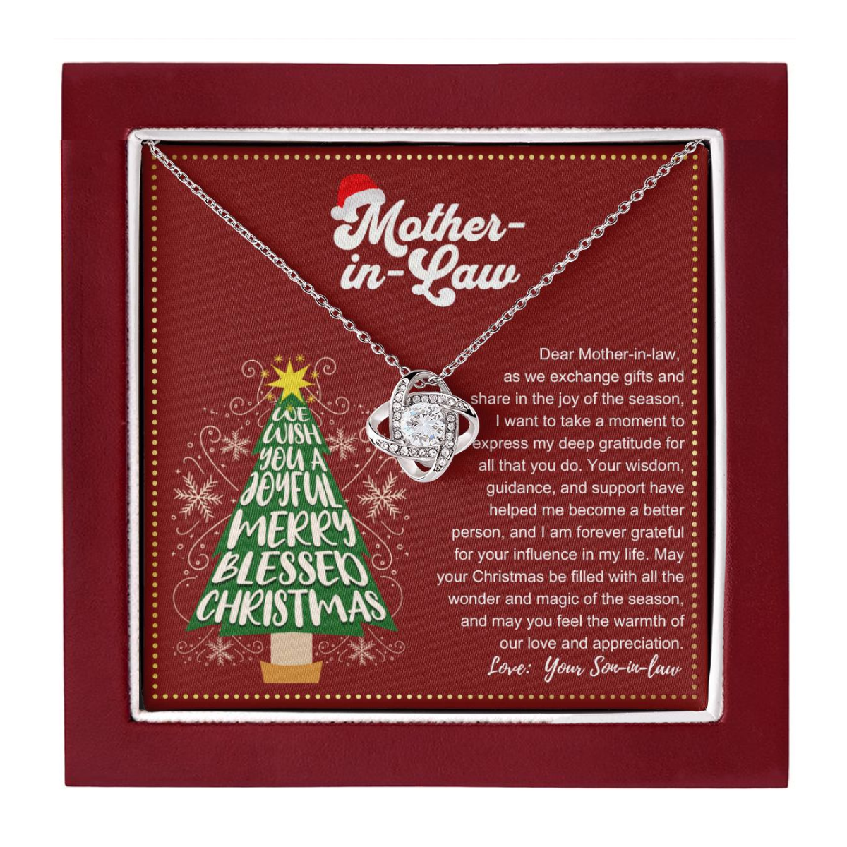 JGF Jewelry Gifts for Family | Christmas Gift For Mom In Law