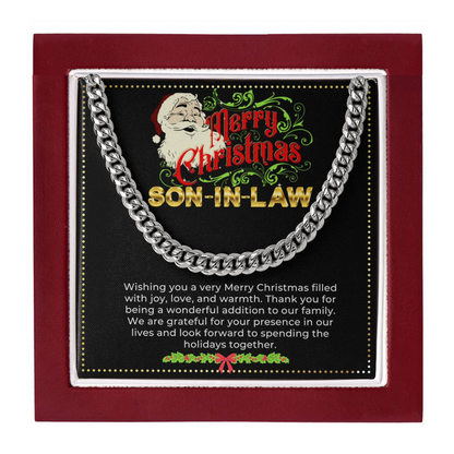JGF Jewelry Gifts for Family | Son In Law Gifts From Mother and Father In Law for Christmas
