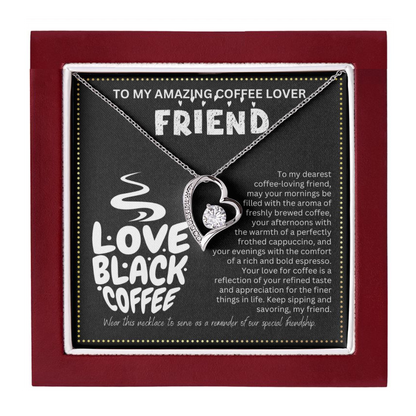 JGF Jewelry Gifts for Family I Like Coffee Hot Just Like My Friend BFF Bestie Lover