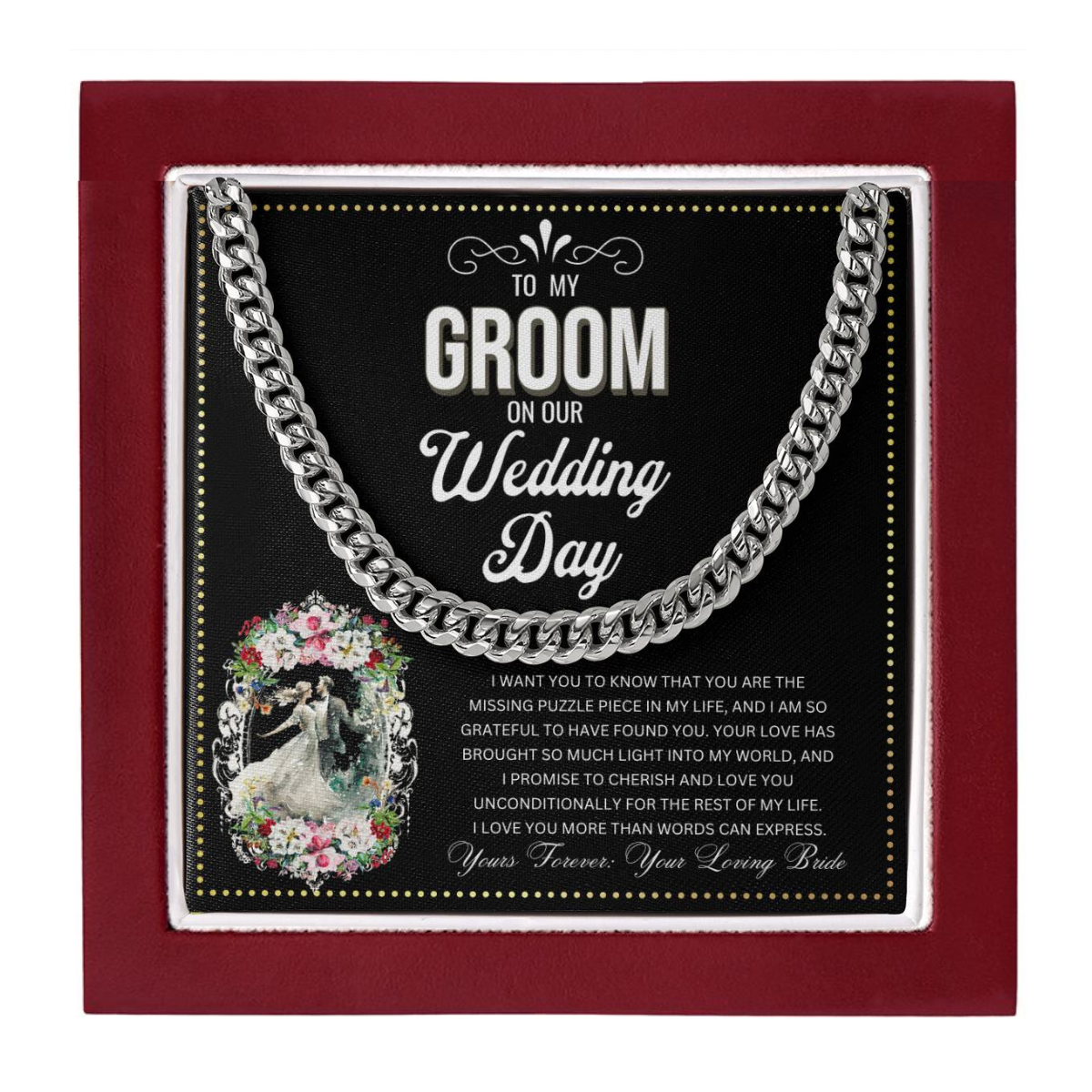 JGF Jewelry Gifts for Family | Wedding Gift Box For Bride From Groom