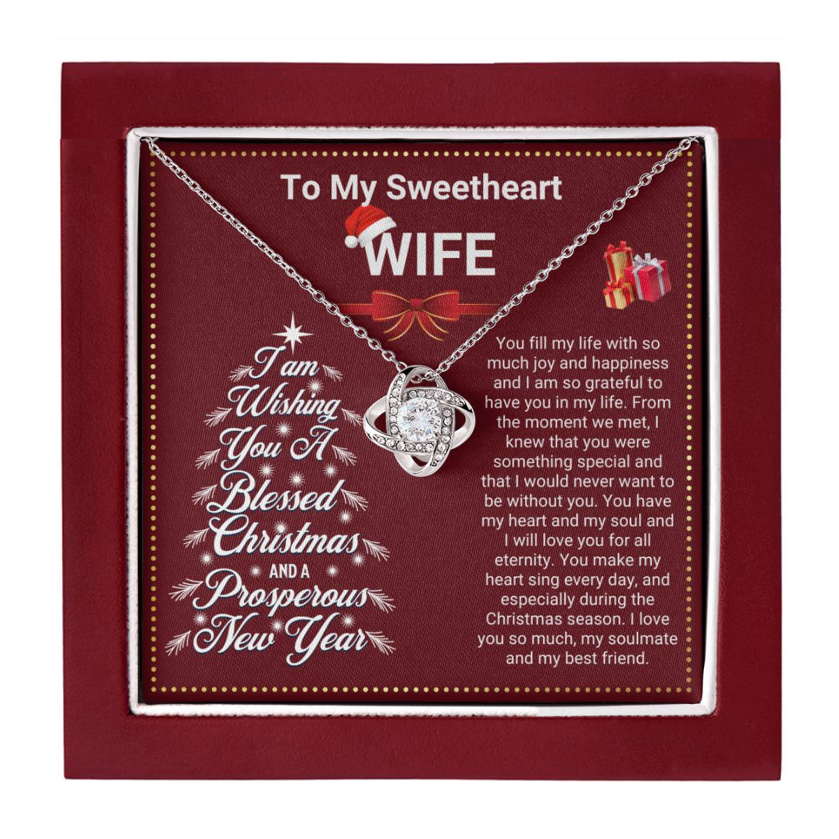 JGF Jewelry Gifts for Family Gifts From Husband To Wife for Christmas