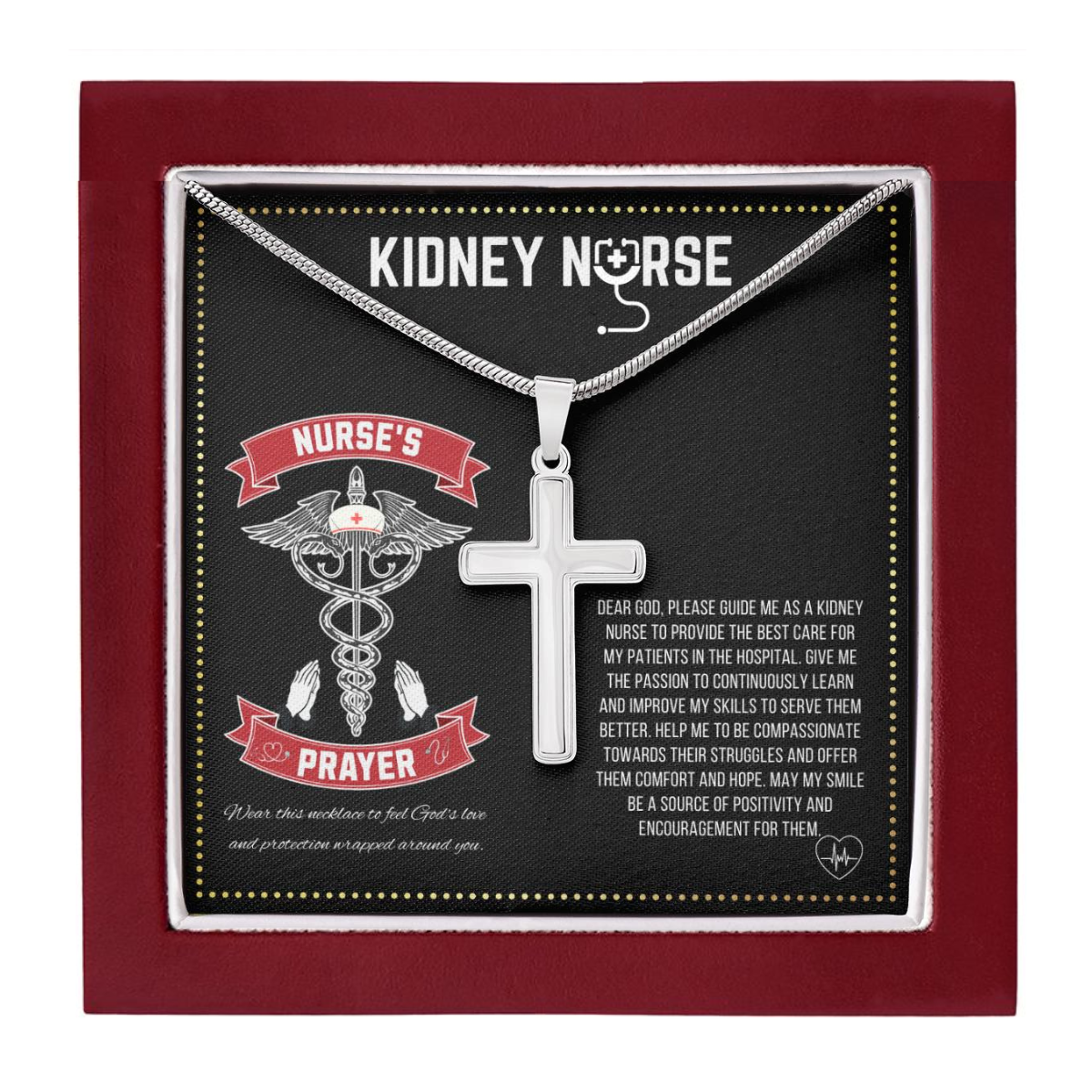 JGF Jewelry Gifts for Family | Kidney Transplant Nurse Gifts