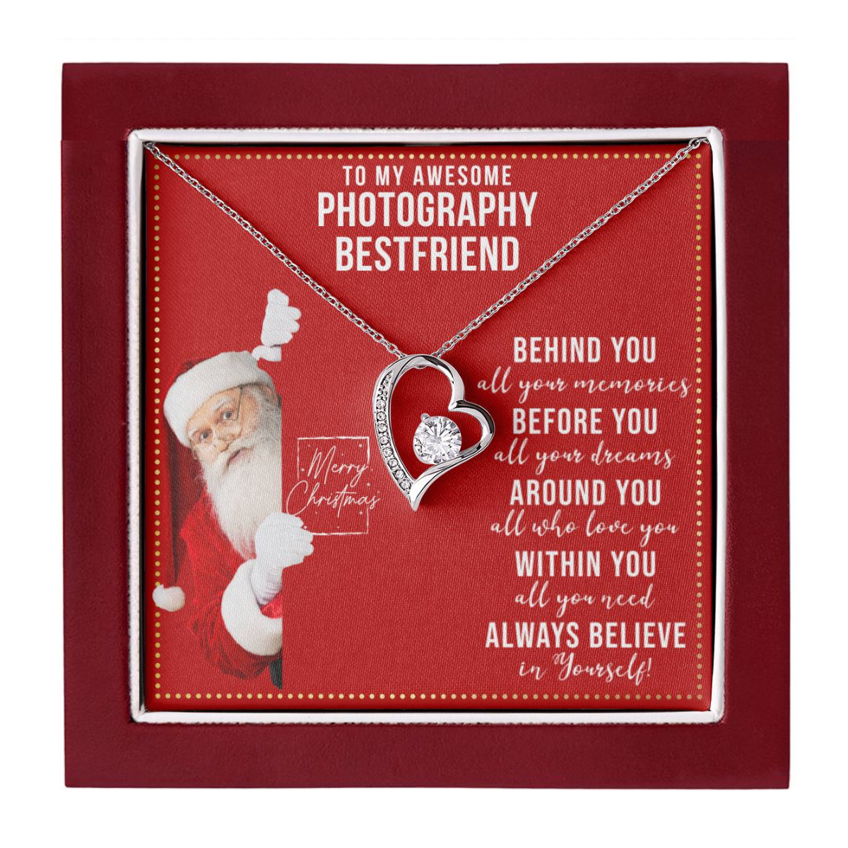 JGF Jewelry Gifts for Family Christmas Stocking Stuffer Photography BFF Best Friend Bestie Gifts