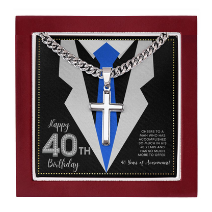 JGF Jewelry Gifts for Family Gifts For 40 Year Old Man