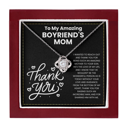 JGF Jewelry Gifts for Family Thank You Gifts For My Boyfriend's Mom