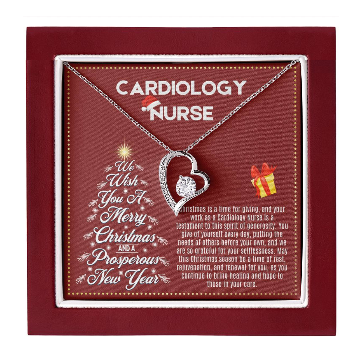 JGF Jewelry Gifts for Family | Cardiology Nurse Gifts for Christmas