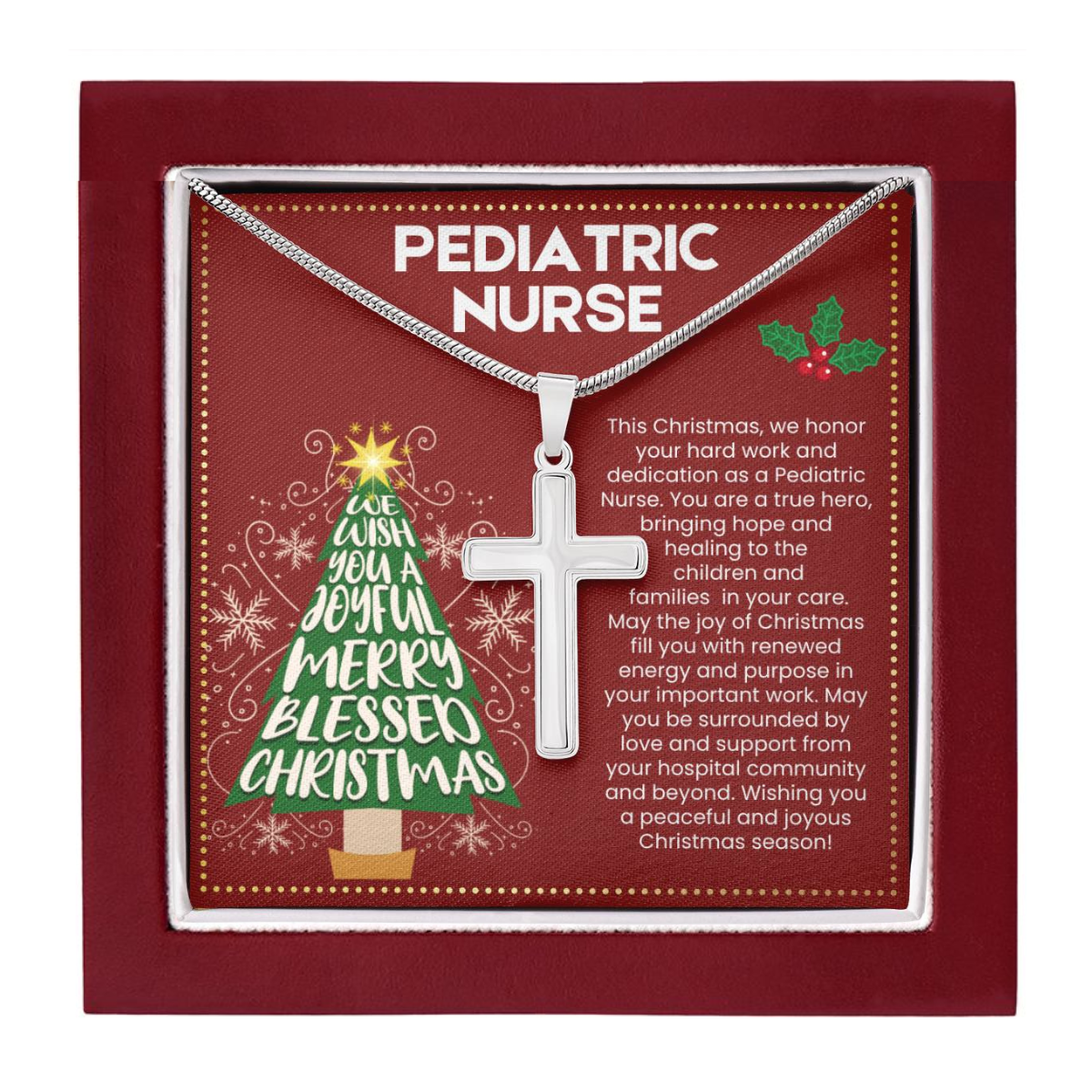 JGF Jewelry Gifts for Family  Christmas Gifts for Pediatric Nurses