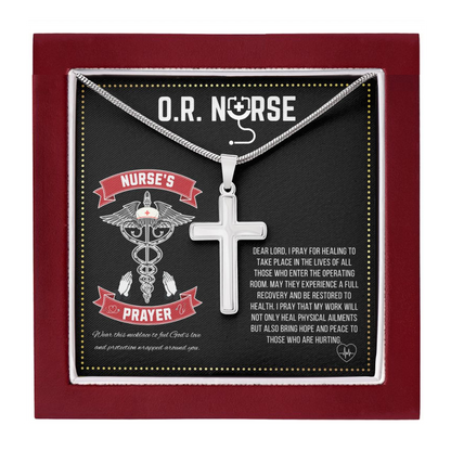 JGF Jewelry Gifts for Family | Operating Room OR Nurse's Prayer Gifts Accessories
