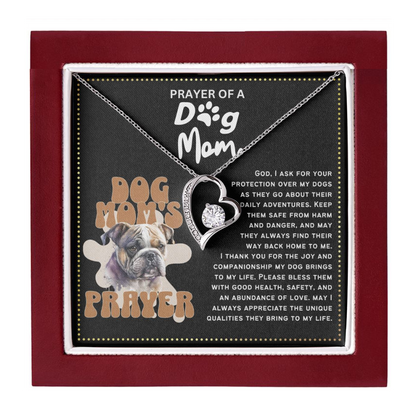 JGF Jewelry Gifts for Family Prayer for Dog Lover Mom Necklace for Women