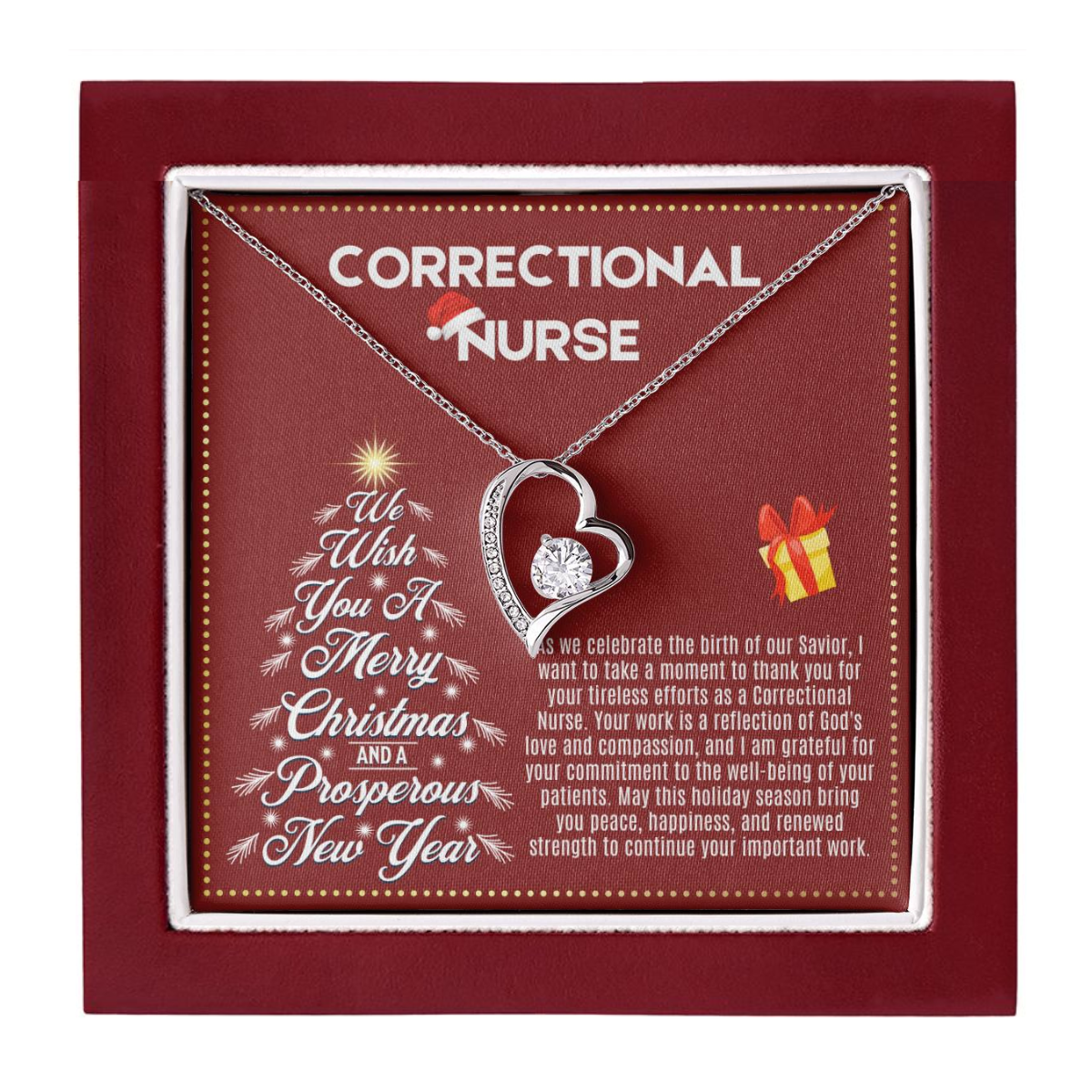 JGF Jewelry Gifts for Family | Correctional Nurse Gifts for Christmas