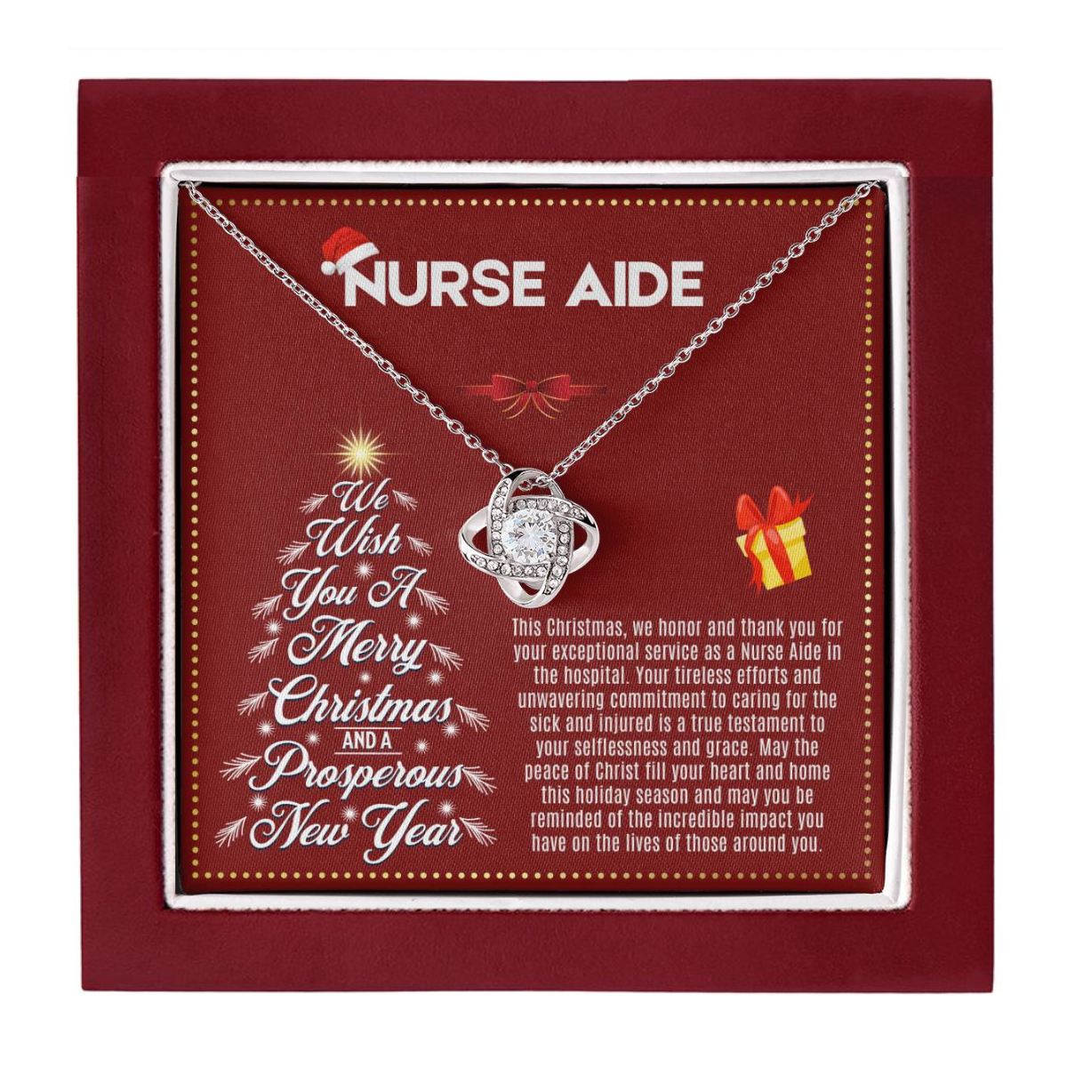 JGF Jewelry Gifts for Family | Nurse Aide Gifts for Christmas