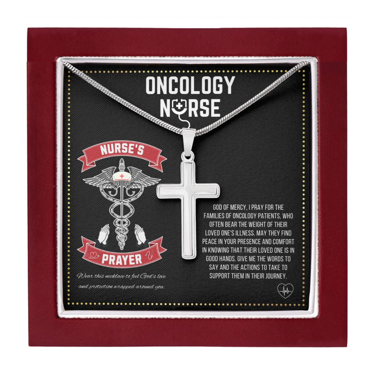 JGF Jewelry Gifts for Family | Oncology Nurse Gifts For Women