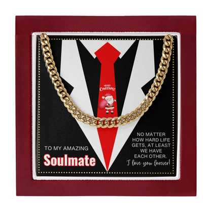 JGF Jewelry Gifts for Family Soulmate Necklace Gifts For Men