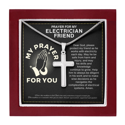JGF Jewelry Gifts for Family Electrical Gifts For Men Journeyman Electrician