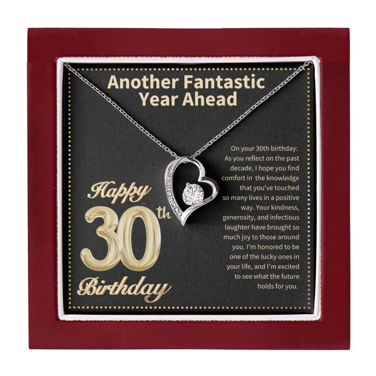 JGF Jewelry Gifts for Family 30th Birthday Gifts for Women Ideas
