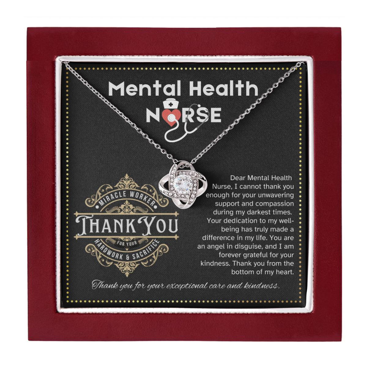 JGF Jewelry Gifts for Family | Psychiatric Mental Health Nurse Practitioner Gifts