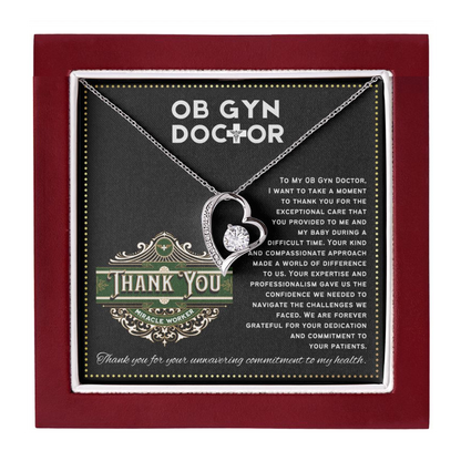 JGF Jewelry Gifts for Family ObGyn Doctor Appreciation Thank You for Women