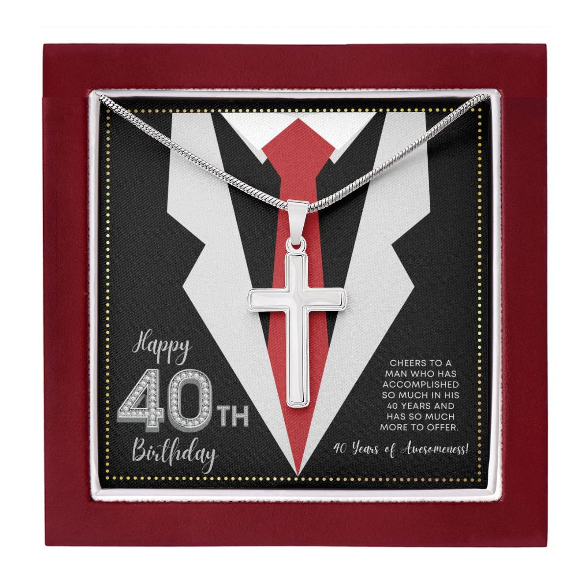 JGF Jewelry Gifts for Family 40th Birthday Gifts Men 1983