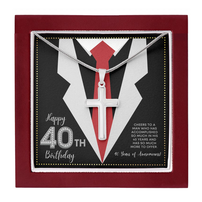 JGF Jewelry Gifts for Family 40th Birthday Gifts Men 1983