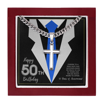 JGF Jewelry Gifts for Family 50 Year Birthday Gifts Ideas For Men