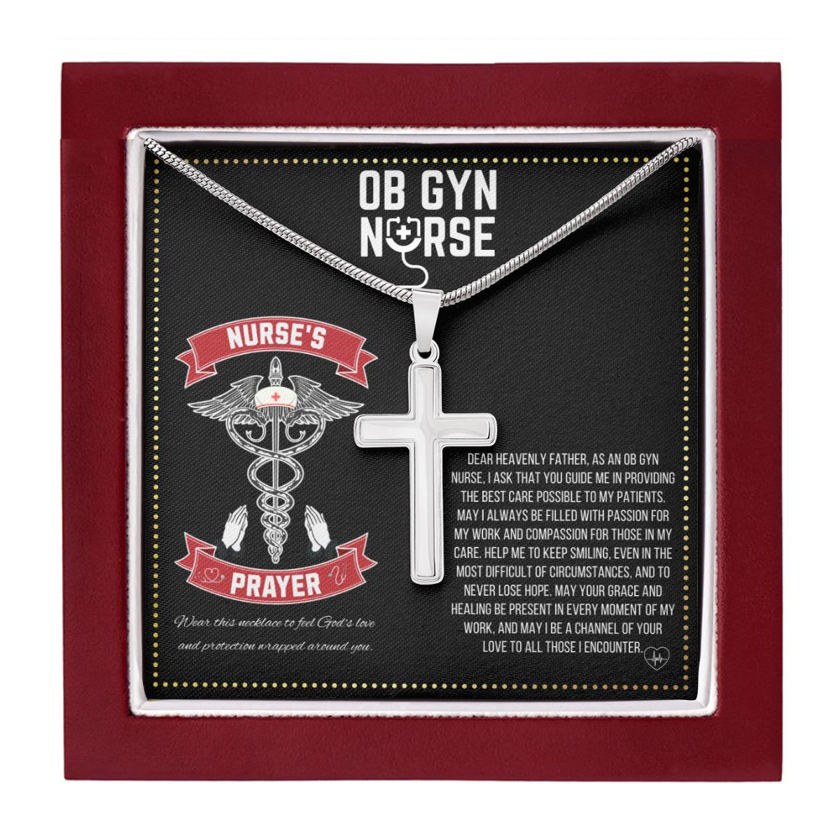 JGF Jewelry Gifts for Family | Ob Gyn Ob/Gyn OBGYN Nurse Practitioner Gifts