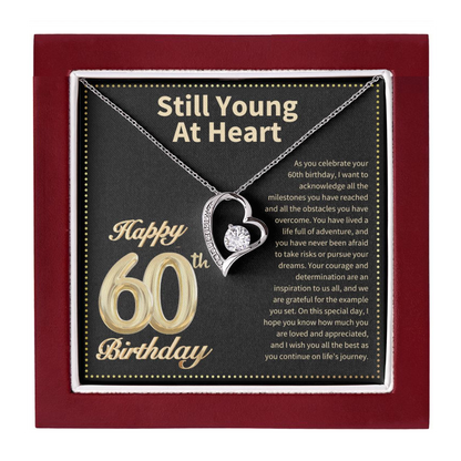 JGF Jewelry Gifts for Family Happy 60th Birthday Card  for Women