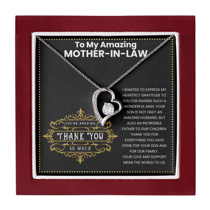 JGF Jewelry Gifts for Family Thank You Gifts For My Mother-In-Law