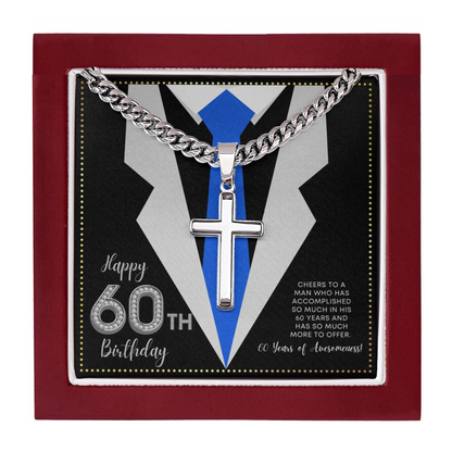 JGF Jewelry Gifts for Family BIrthday Gifts For 60 Year Old Man