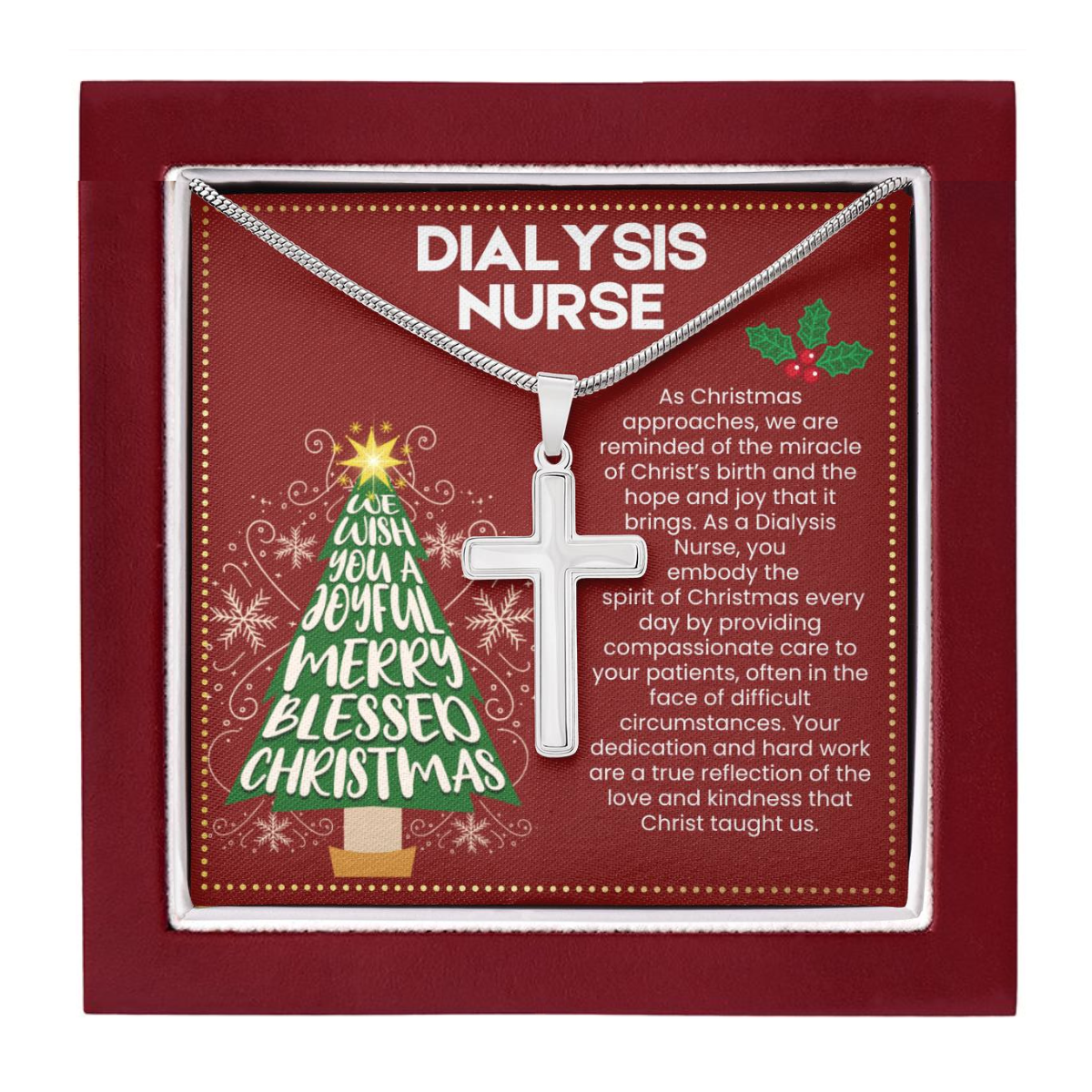 JGF Jewelry Gifts for Family  Christmas Gifts for Dialysis Nurses