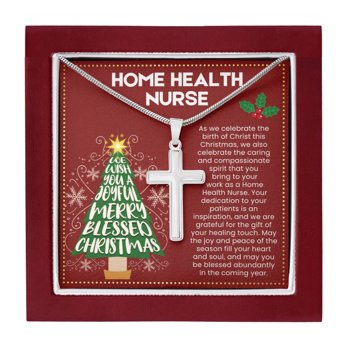 JGF Jewelry Gifts for Family  Christmas Gifts for Home Health Nurses