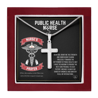 JGF Jewelry Gifts for Family | Public Health Nurse Gifts for Practitioner Women
