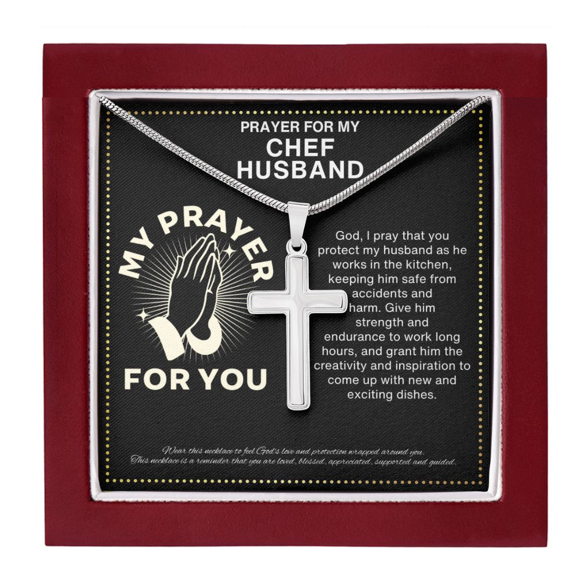 JGF Jewelry Gifts for Family Birthday Gifts For Pastry Executive Chef For Men