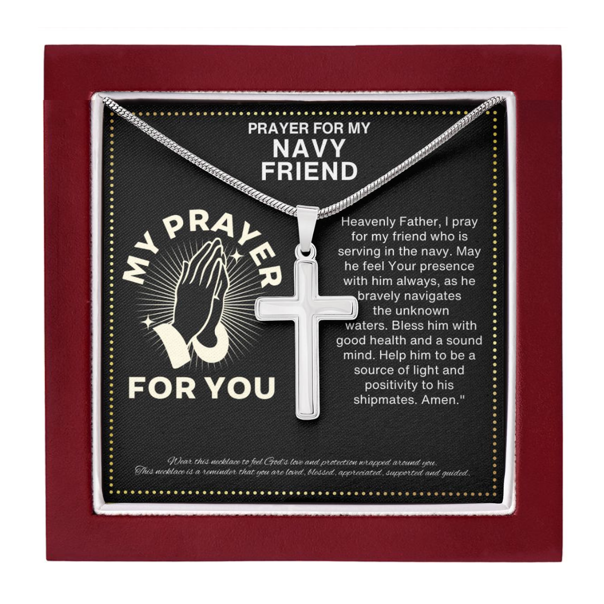 JGF Jewelry Gifts for Family Navy Gifts for Friend Men and Women