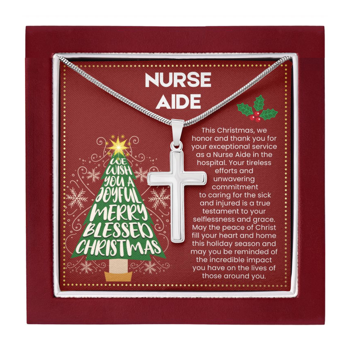 JGF Jewelry Gifts for Family Christmas Gifts for Nurse Aide
