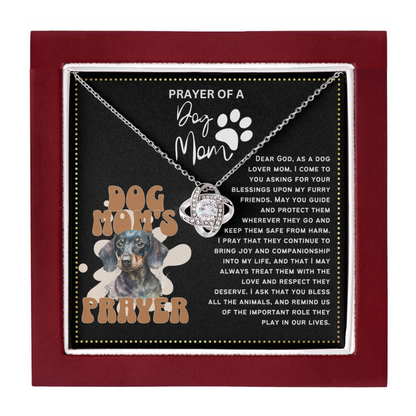 JGF Jewelry Gifts for Family Puppy Paw Necklace Pet Dog Lovers Birthday Gifts for Mom