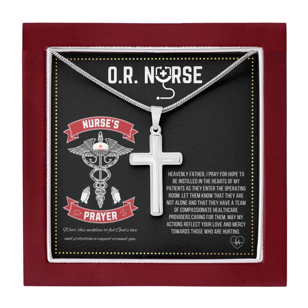 JGF Jewelry Gifts for Family | OR Operating Room Nurse Gifts Accessories