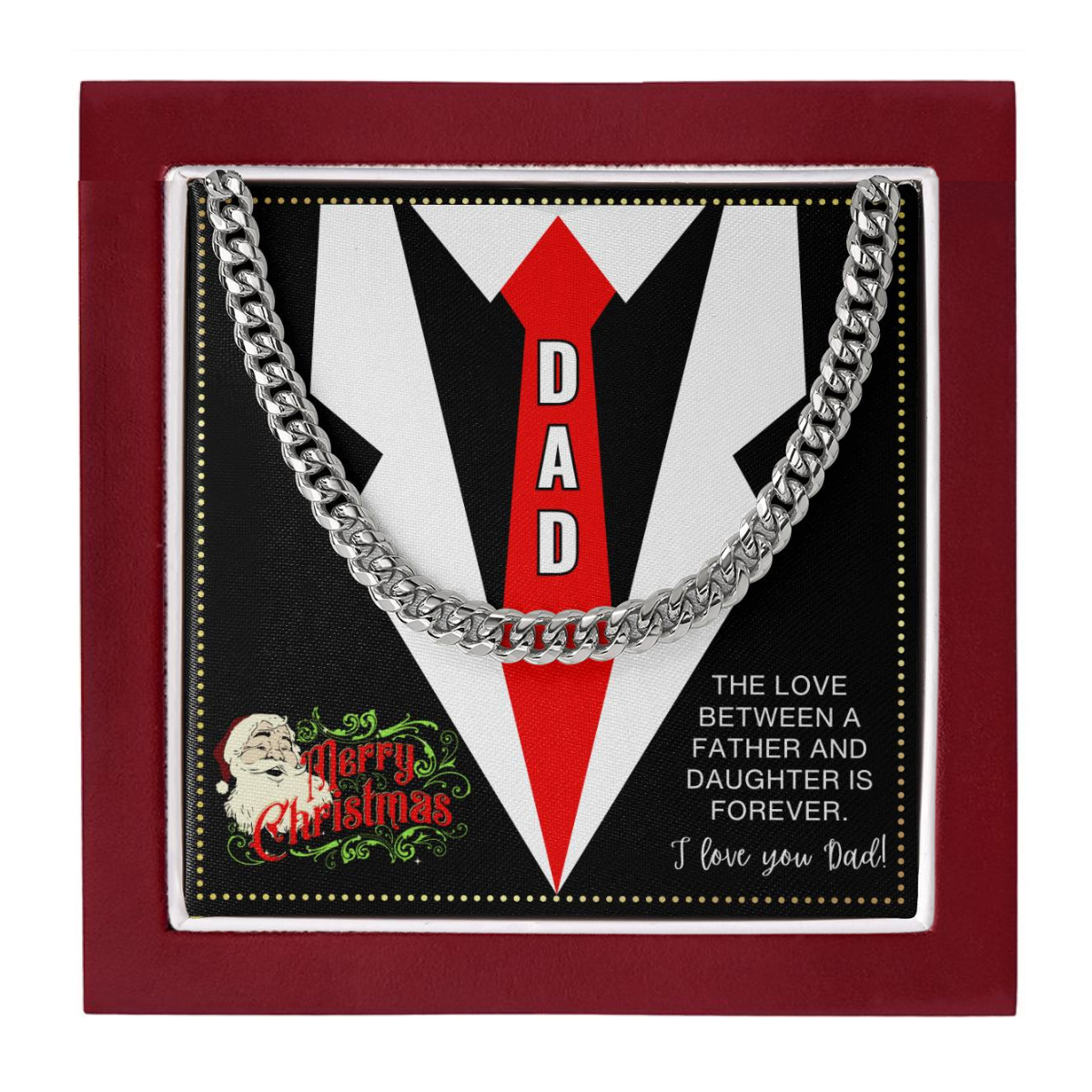 JGF Jewelry Gifts for Family Gifts For Dad Daddy From Daughter
