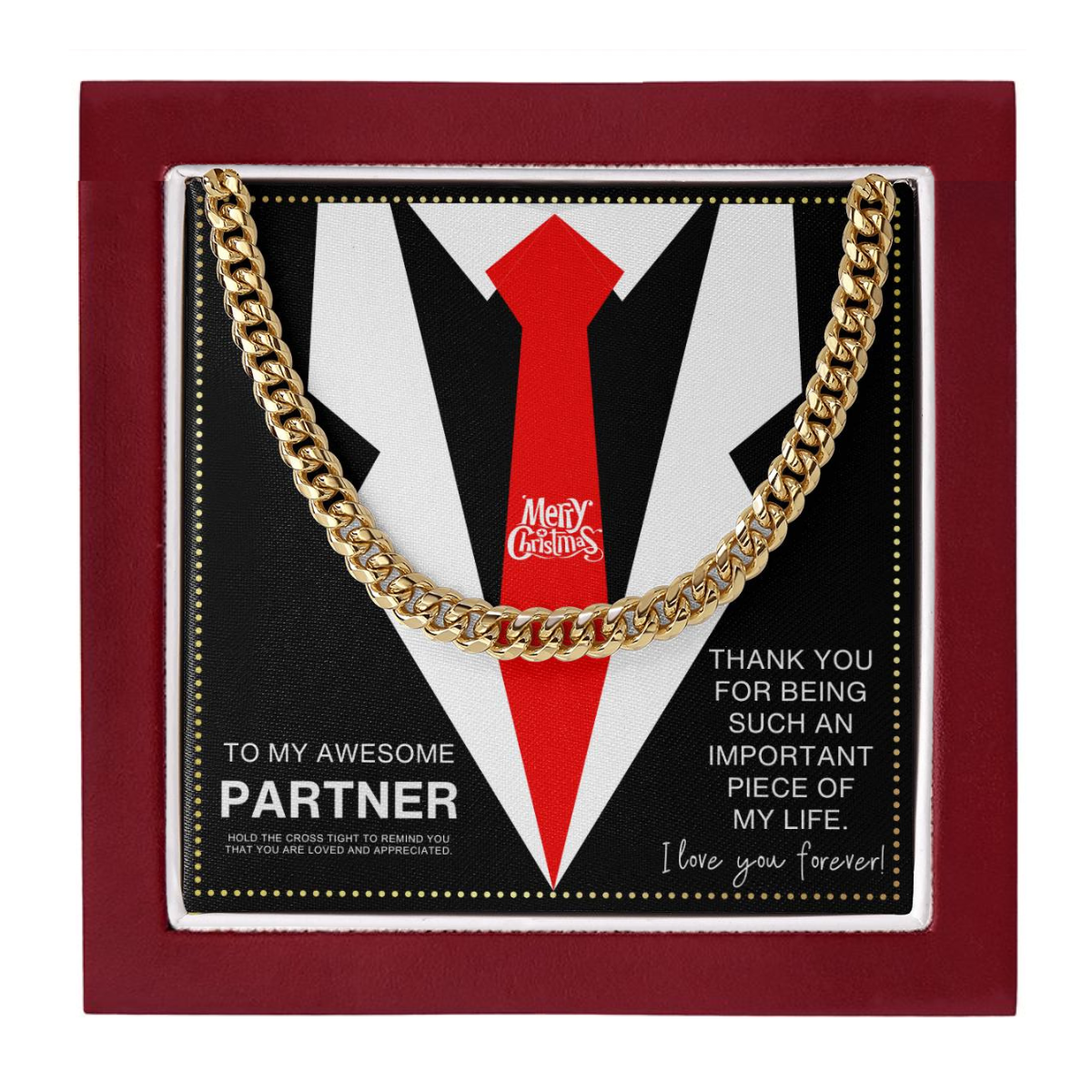 JGF Jewelry Gifts for Family Christmas Card for Partner Presents Unique Gifts For Men In Their 40s