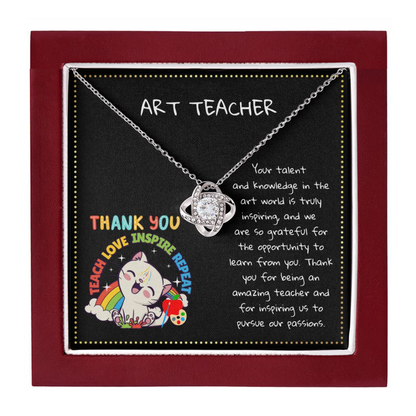 JGF Jewelry Gifts for Family Cool Art Teacher Appreciation Retirement Gifts For Women