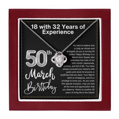 JGF Jewelry Gifts for Family 50th Birthday Gifts Ideas March