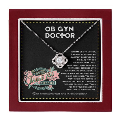 JGF Jewelry Gifts for Family | Obgyn OB/GYN Doctor Appreciation Gifts Necklace Pendant for Women