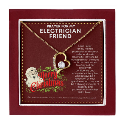 JGF Jewelry Gifts for Family I Love My Electrician Present Friend