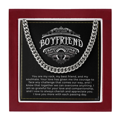 JGF Jewelry Gifts for Family Boyfriend Gifts From Girlfriend Long Distance Military