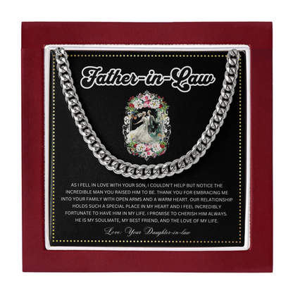 JGF Jewelry Gifts for Family | Wedding Gift For Father In Law From Bride