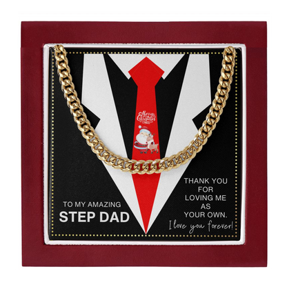 JGF Jewelry Gifts for Family Necklace Gifts For My Step Dad From Stepdaughter