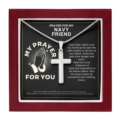 JGF Jewelry Gifts for Family Prayer for Navy Naval Men and Women