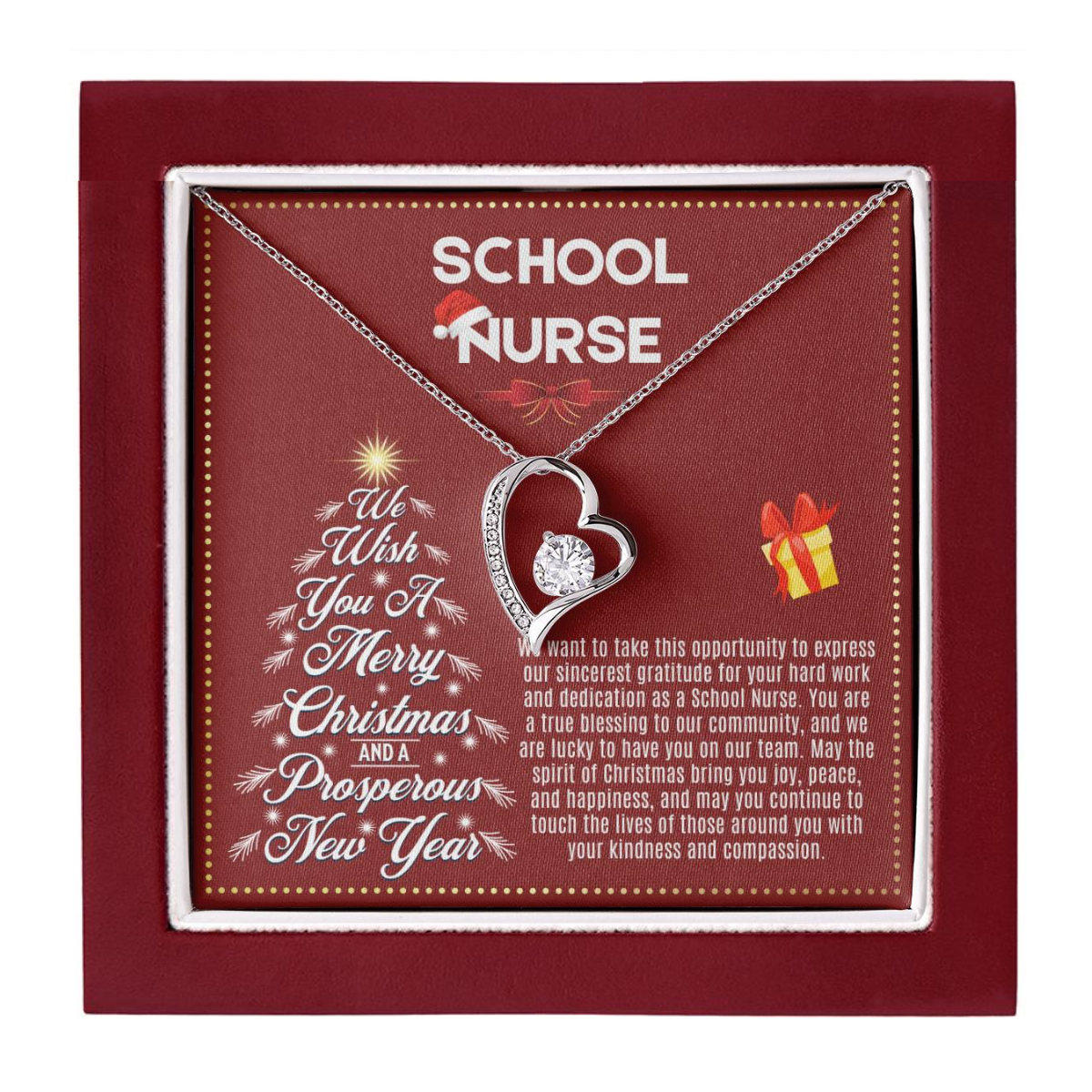 JGF Jewelry Gifts for Family | School Nurse Gifts for Christmas