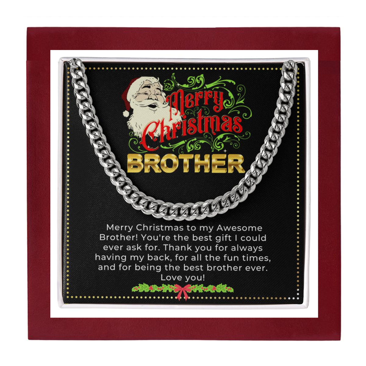JGF Jewelry Gifts for Family | Christmas Presents For Little Brother
