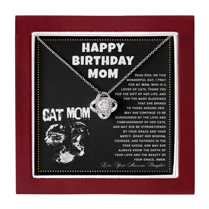 JGF Jewelry Gifts for Family I Love Cats For Cat Lovers Mom's Birthday