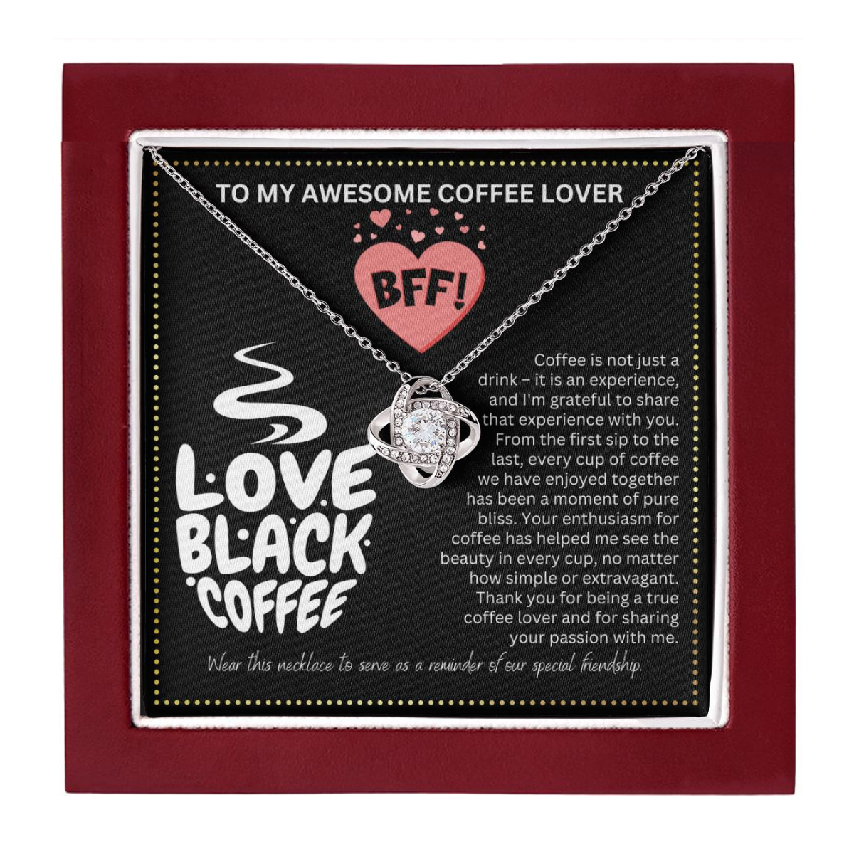 JGF Jewelry Gifts for Family Birthday Gifts For Women Gift Baskets Coffee Lovers